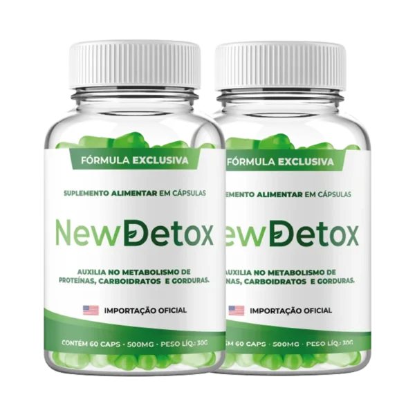 New Detox – Kit 2 Potes