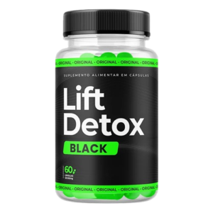 Lift Detox Black – Acelere seu Metabolismo de Maneira Natural e Eficaz – 1 Pote