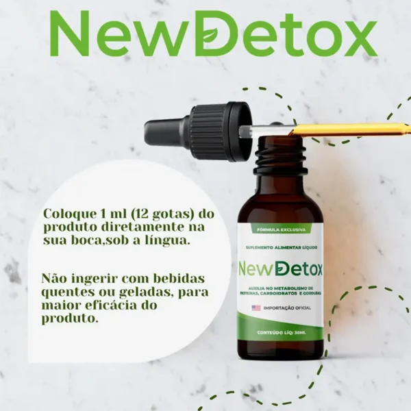 New Detox Gotas – 2 Frascos - Image 5