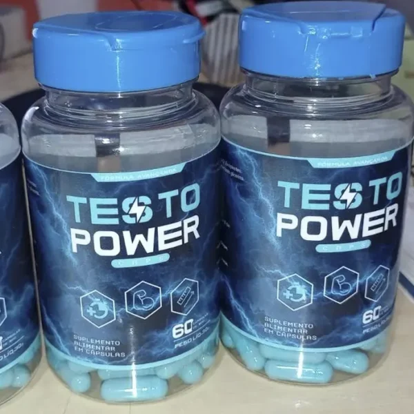 Testo Power Caps – Fórmula Completa para Impulsionar sua Libido e Desempenho 2 potes - Image 2