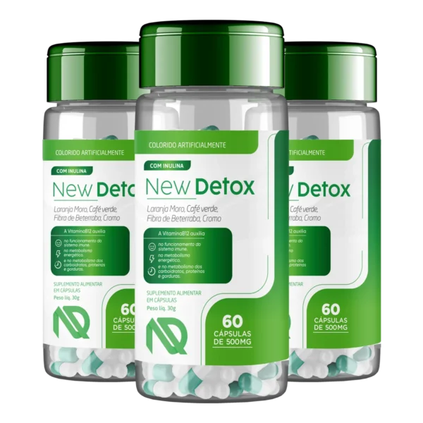 New Detox – Kit 3 Potes