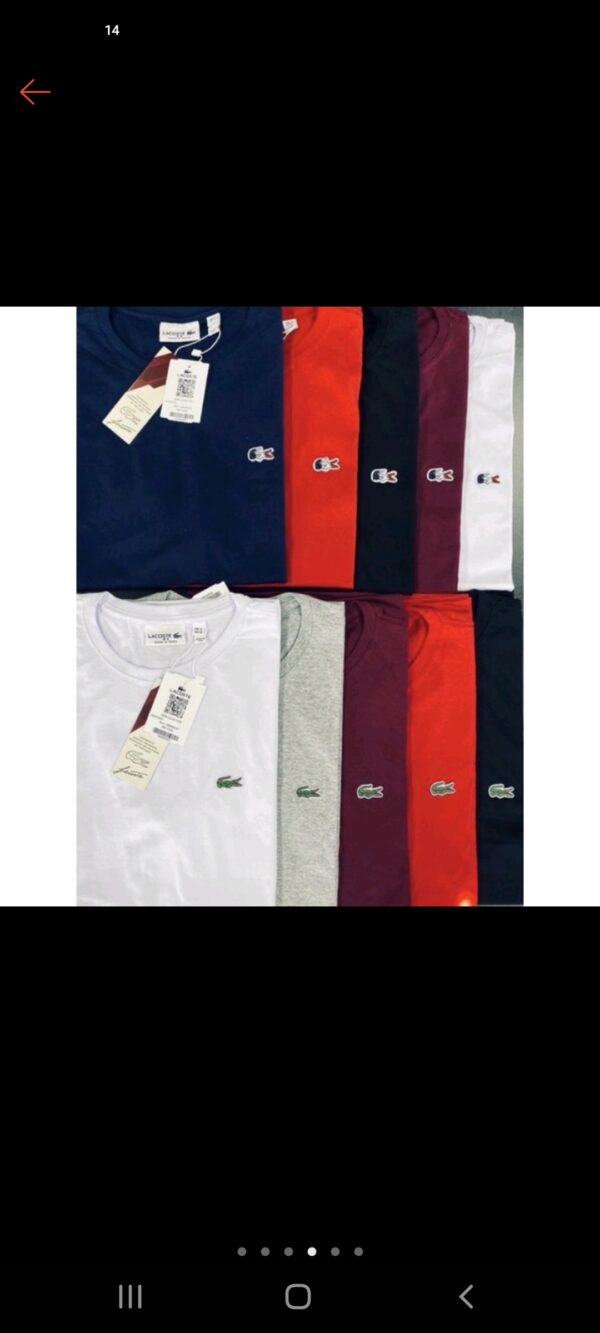 Kit 3 Camisetas Lacoste France - Estilo e Qualidade Premium Tamanho M - Image 9