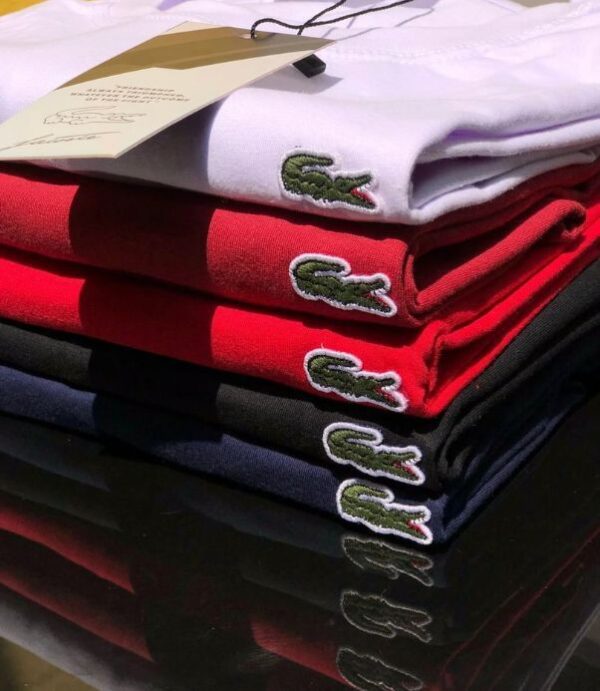 Kit 5 Camisetas Lacoste Croco Basic - TAM: P - Image 25